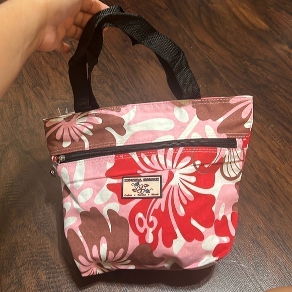 HAWAIIAN SOUVENIR canvas tote bag.  Makes a great lunch box carrier - Picture 1 of 9